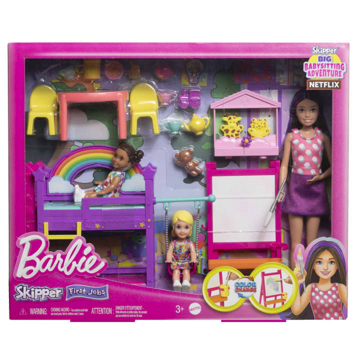 Barbie Skipper Babysitters Ultimate Daycare Playset With