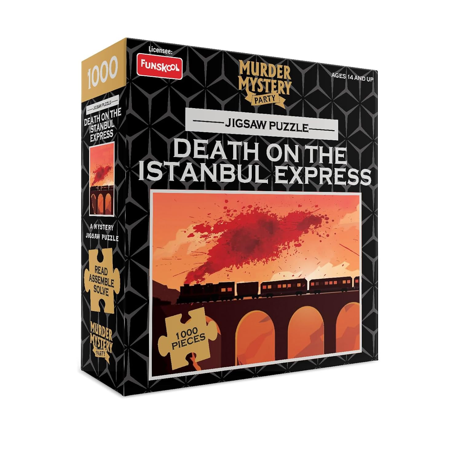 Funskool Death On The Istanbul Express,Jigsaw Puzzle (1000 Pieces
