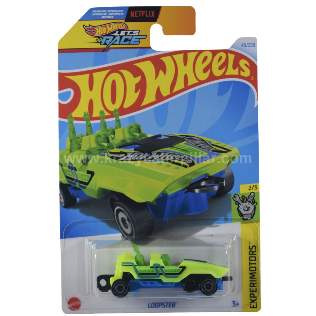 Hot Wheels Loopster Green – Krazy Caterpillar - Main Image