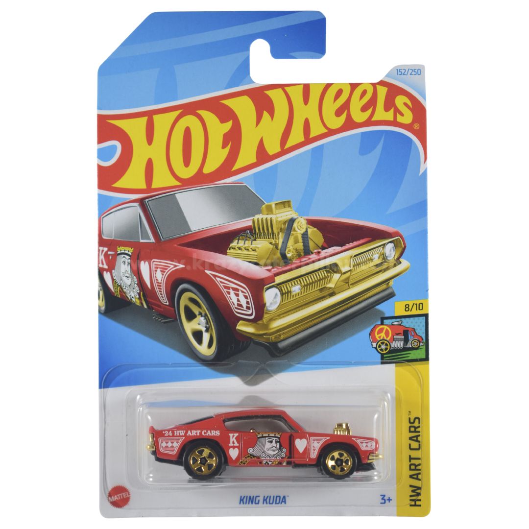 Hot Wheels King Kuda Red – Krazy Caterpillar