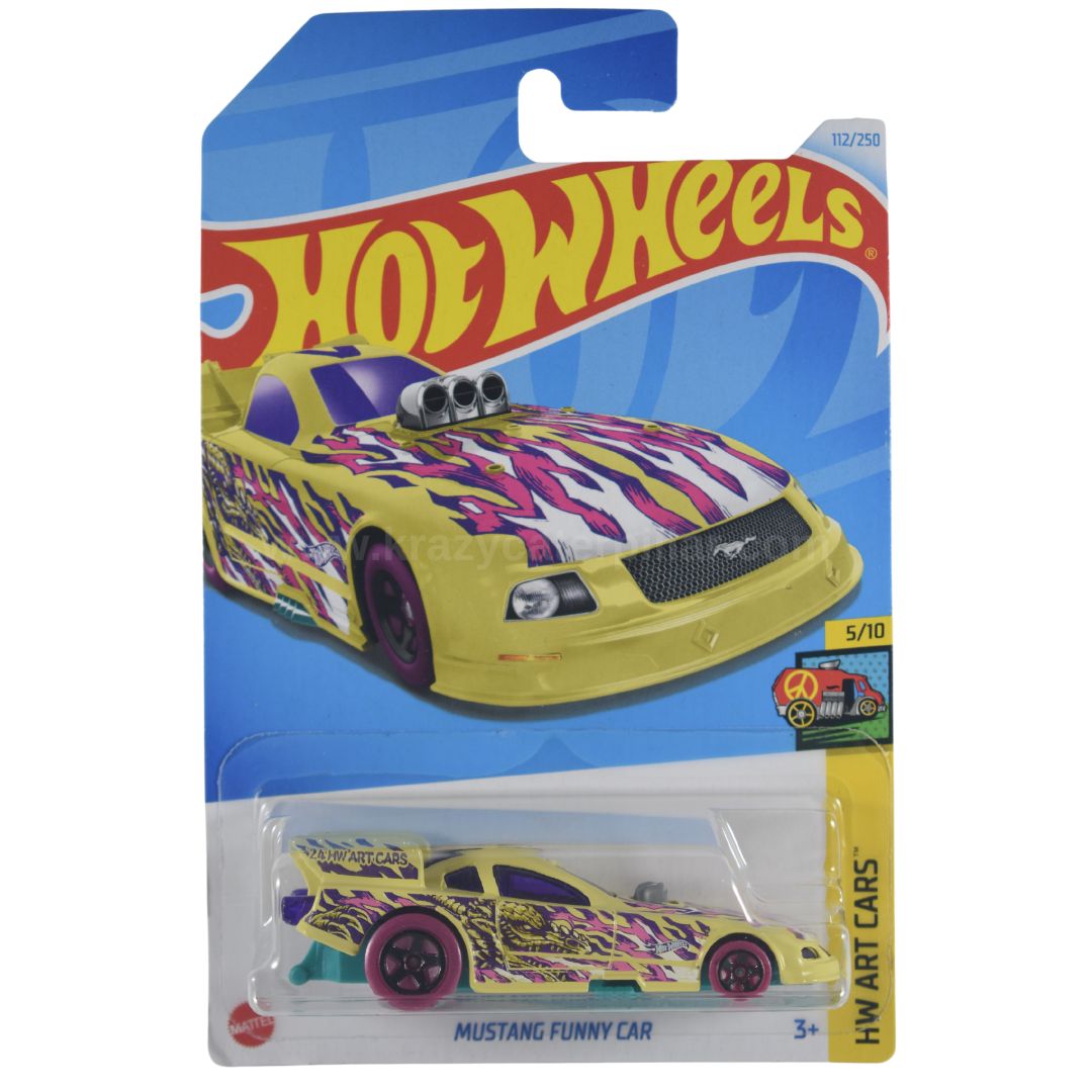 Hot Wheels Mustang Funny Car – Krazy Caterpillar