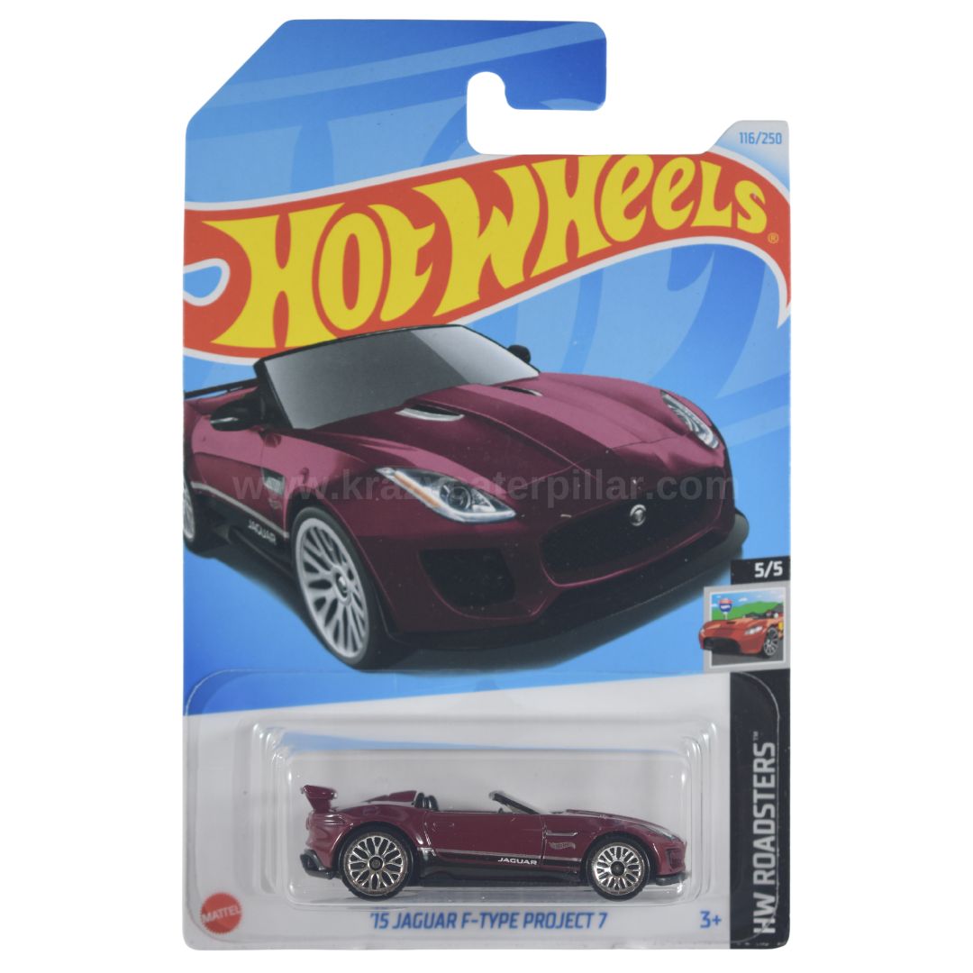Hot Wheels '15 Jaguar F-Type Project 7 – Krazy Caterpillar