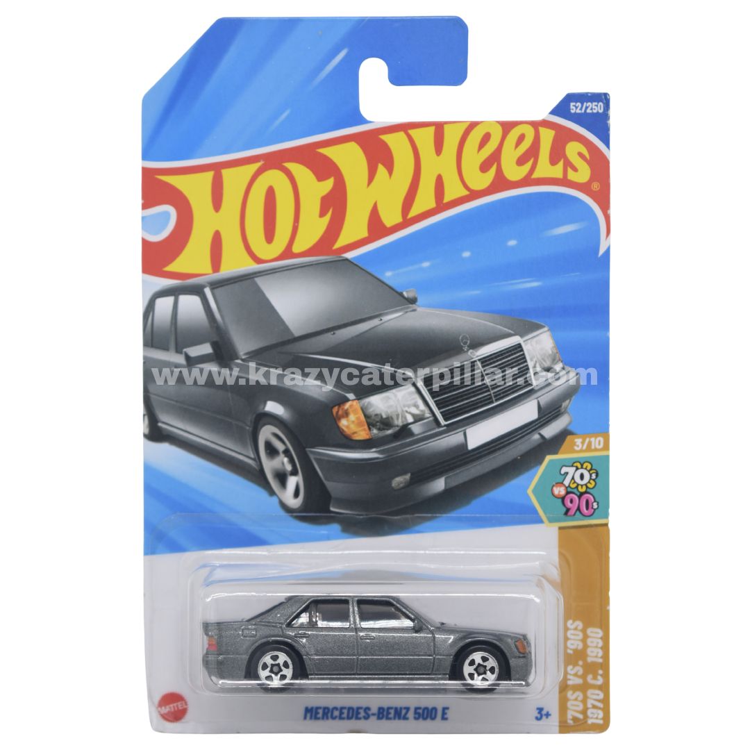 Hot Wheels Mercedes-Benz 500 E - Grey – Krazy Caterpillar