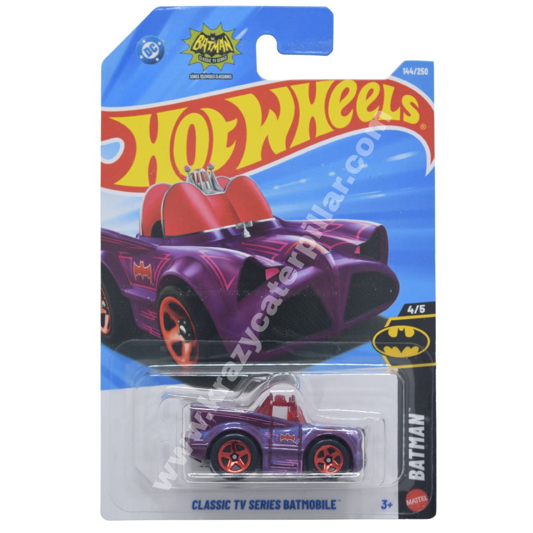 Hot Wheels Tooned Classic TV Series Batmobile - Purple – Krazy