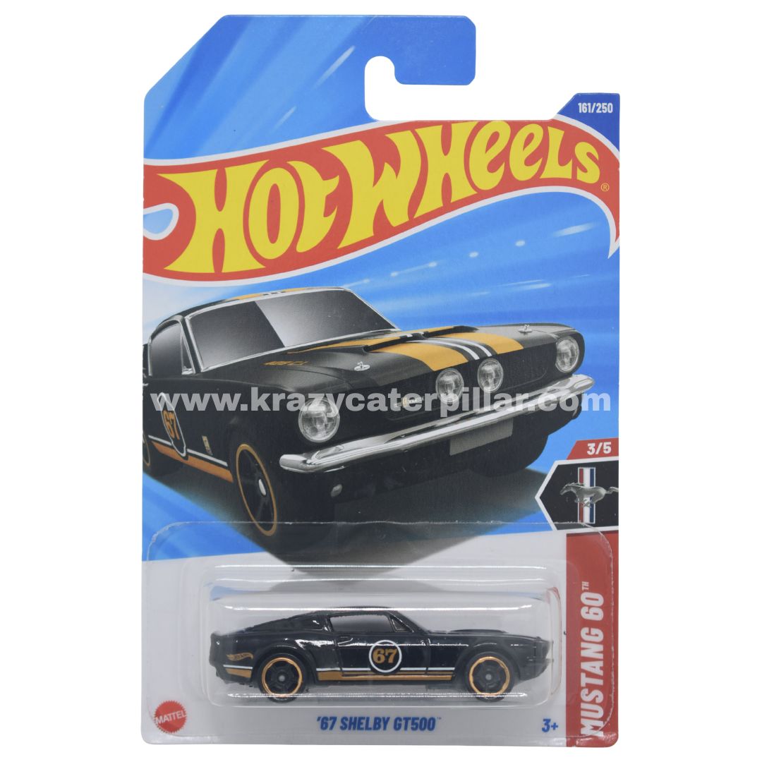 Hot Wheels '67 Shelby GT500 - Black – Krazy Caterpillar