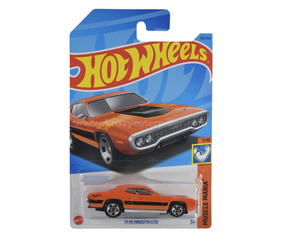 Hot Wheels 71' Plymouth GTX – Krazy Caterpillar