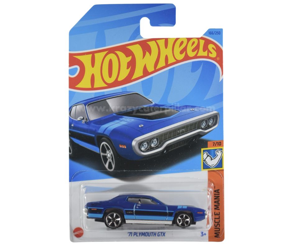 Hot Wheels '71 Plymouth GTX – Krazy Caterpillar