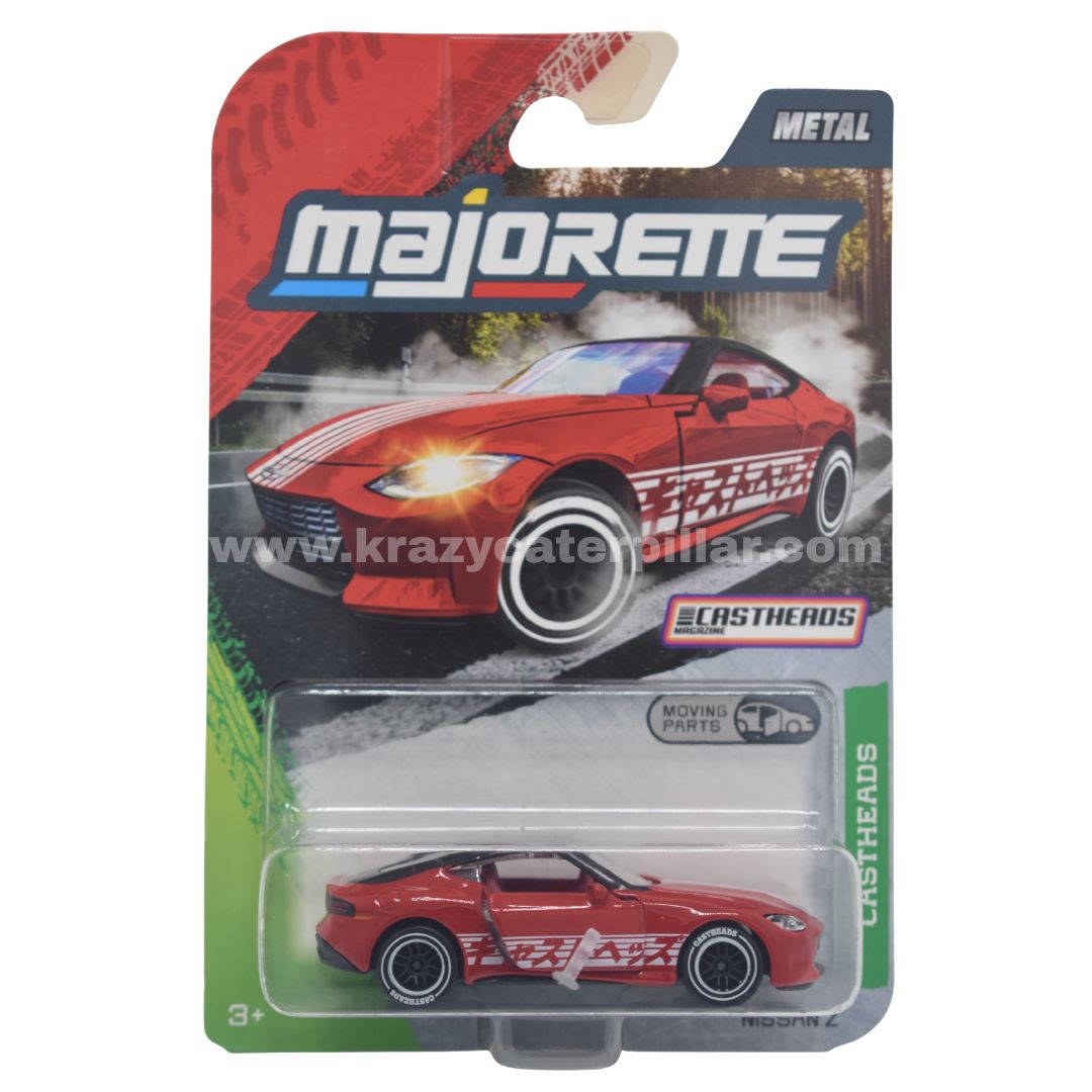 Majorette: CastHeads Premium Cars - Nissan Z - Red – Krazy Caterpillar
