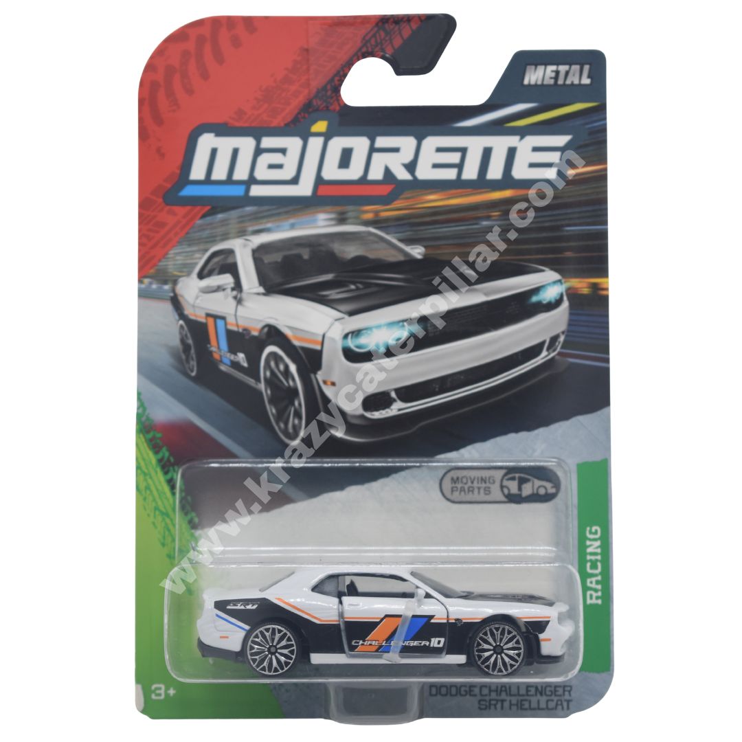 Majorette Dodge Challenger SRT ファイア Majorette: Racing Premium Cars - Dodge Challenger SRT Hellcat
