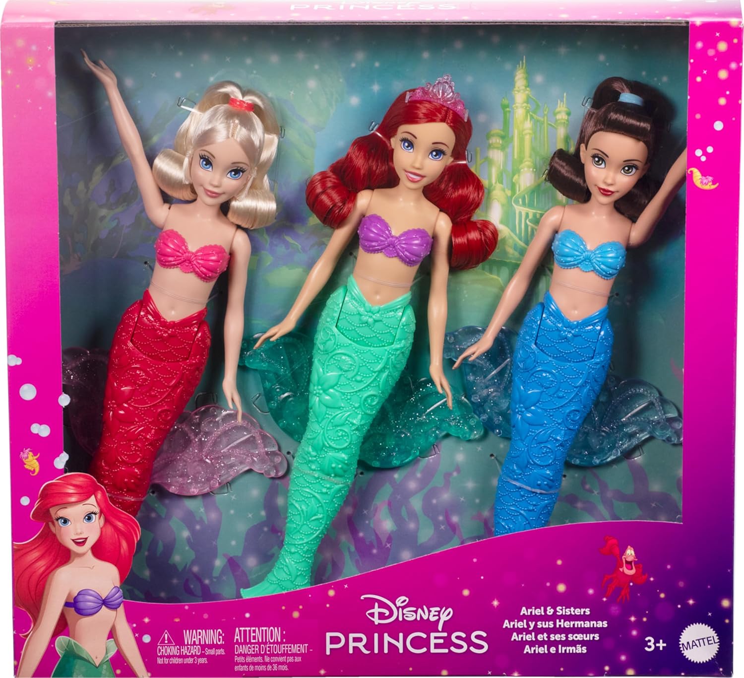 Mattel Disney Princess Ariel Sister Mermaid Doll – Krazy Caterpillar