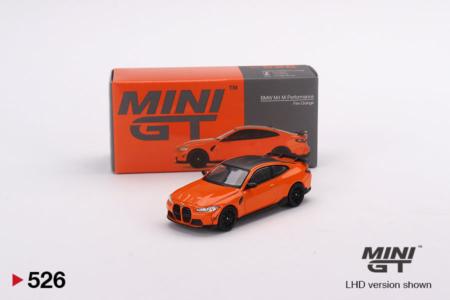 Mini GT BMW M4 M-Performance (G82) Fire Orange – Krazy Caterpillar