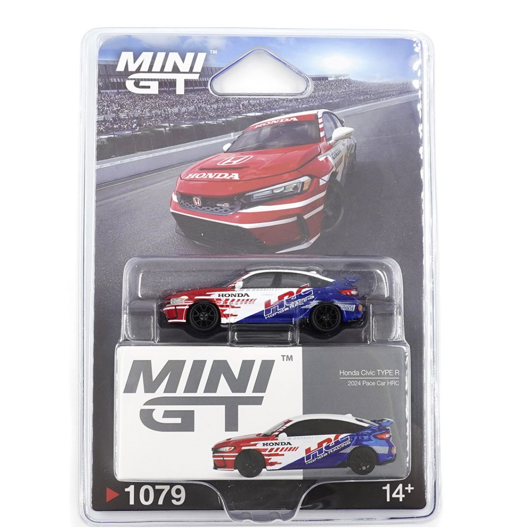 Mini GT Blister #1079: Honda Civic TYPE R 2024 Pace Car HRC