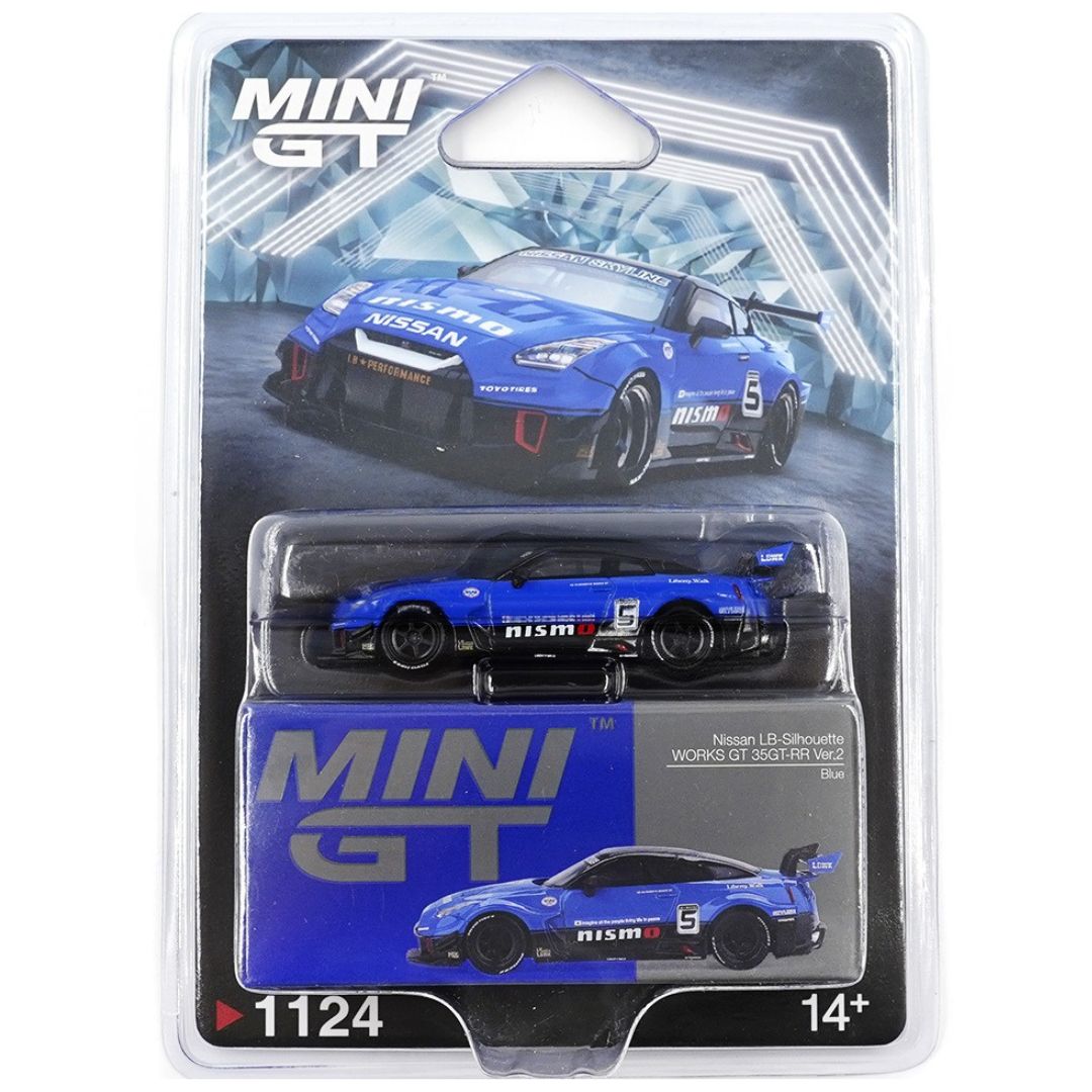 Mini GT Blister #1124: LB-Silhouette WORKS GT NISSAN 35GT-RR Ver.2