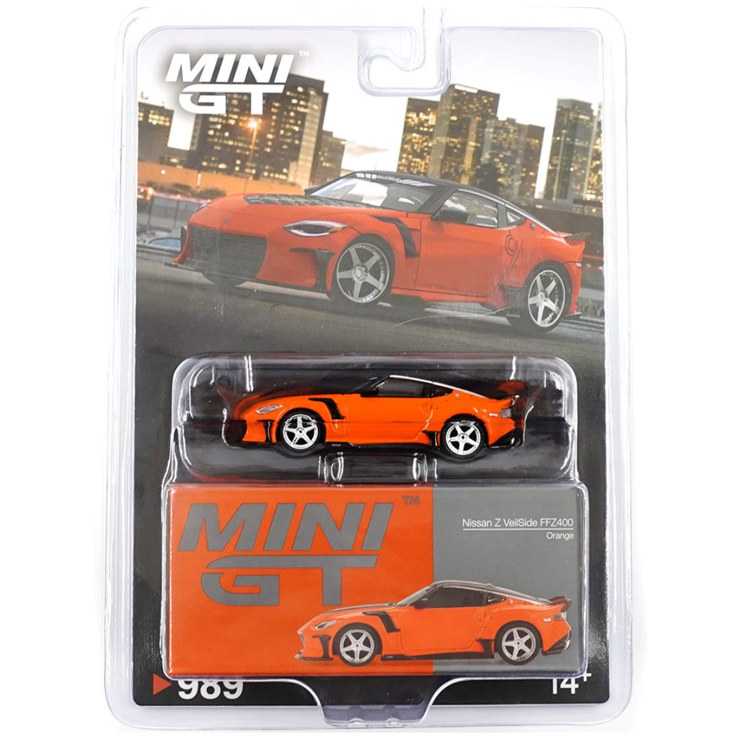 Mini GT Blister #989: Nissan Z VeilSide FFZ400 Orange – Krazy