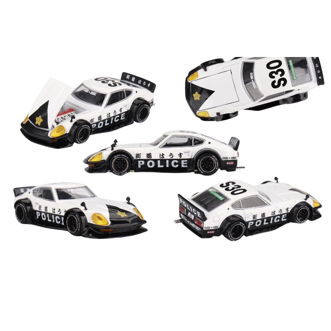 MINI GT 街道ハウス　フェアレディ Z KAIDO GT ポリス Mini GT Kaido House #208: Nissan Fairlady Z Kaido GT Police
