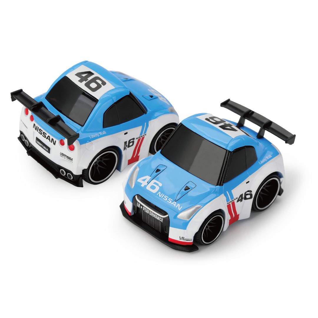 Mini GT Qube Carz #008: Nissan GT-R (R35) LB☆WORKS Type 1, Rear