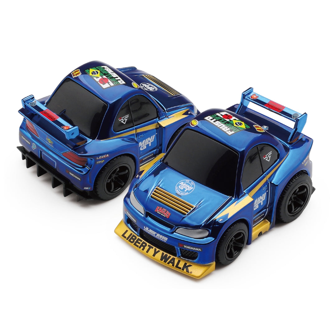 Mini GT Qube Carz #014: Nissan SILVIA (S15) LB-Super Silhouette