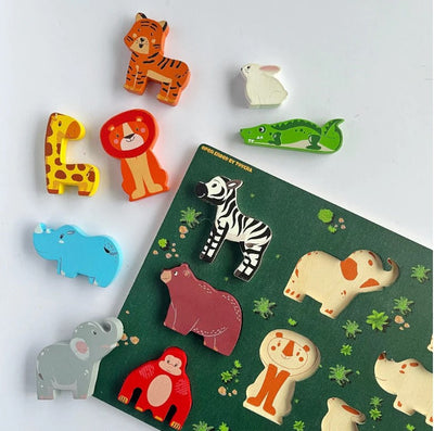 Open Ended Chunky Puzzle - Animals