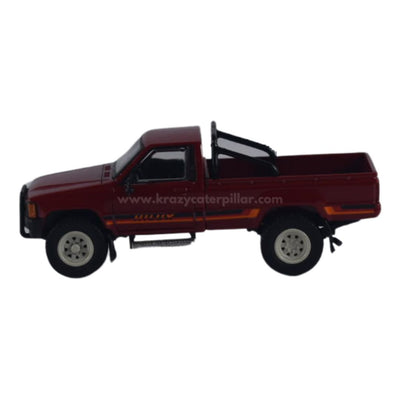Para64 1984 Toyota Hilux Single Cab Red - 1:64 Die Cast Scale Model