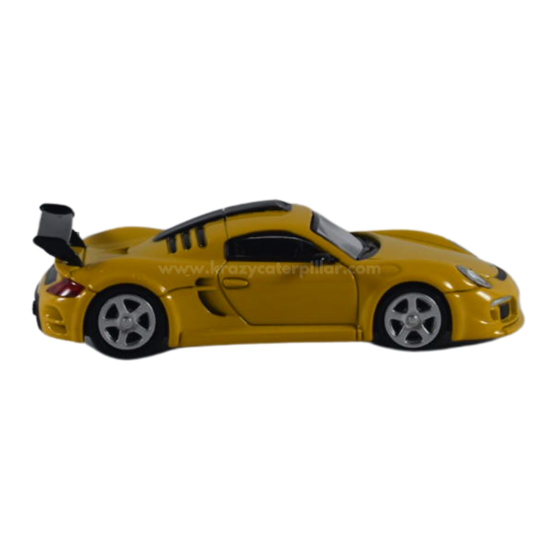 Para64 2012 RUF CTR3 Clubsport Blossom Yellow - 1:64 Die Cast Scale Model