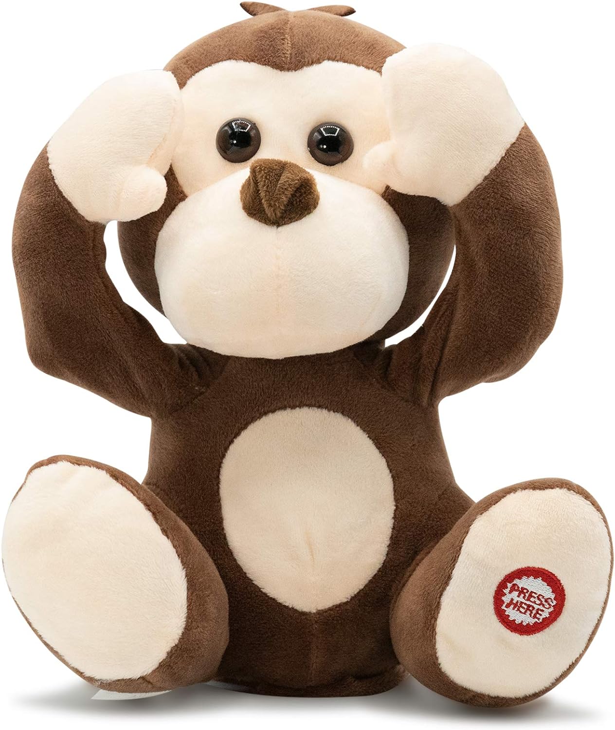 Freedo The Monkey (Pee-a-Boo, interactive Plush) | Pugs At Play