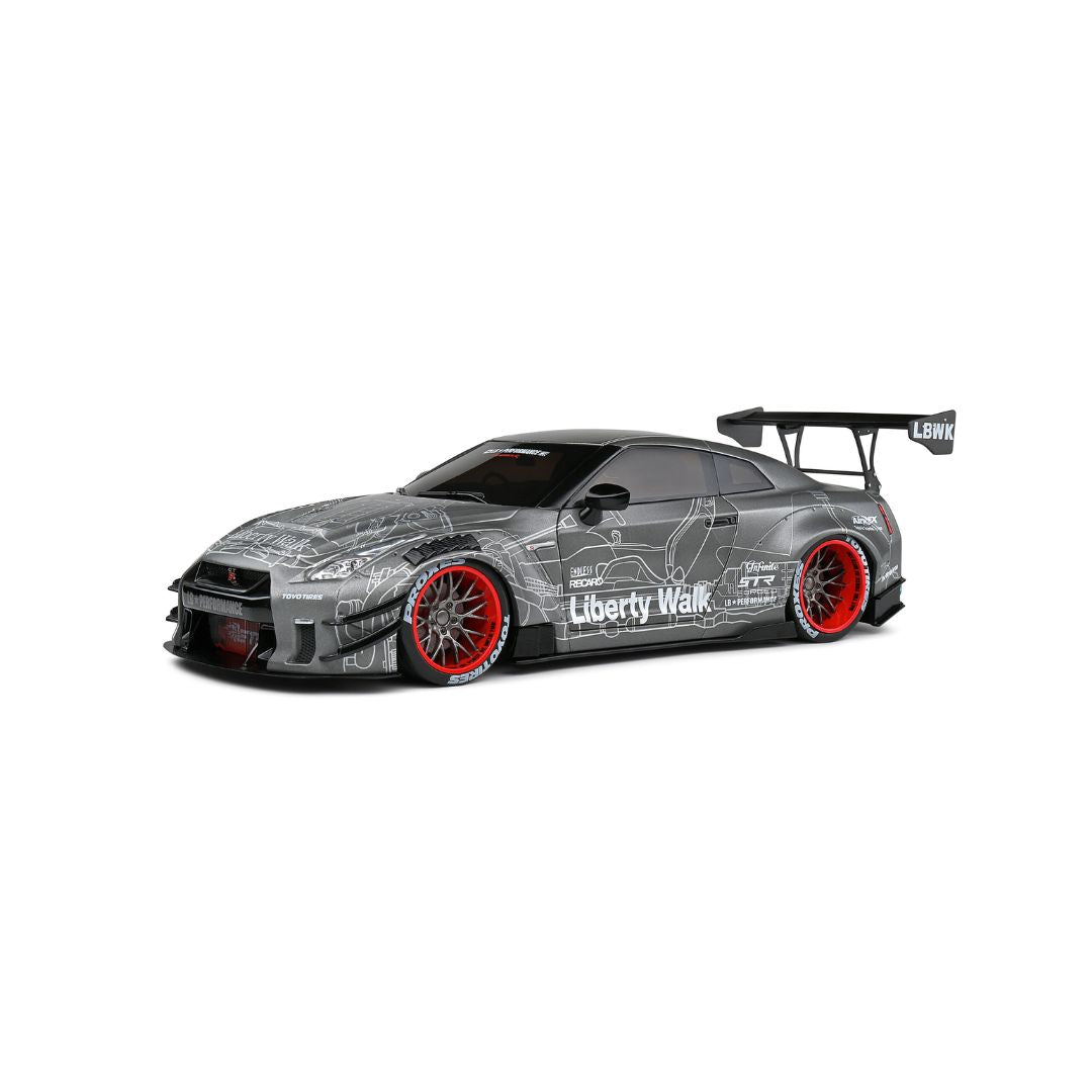 Solido Nissan GT-R (R35) W/ Liberty Walk Body Kit 2.0 Catalogue