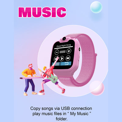Spiky: Minotaur-Pink Smart Watch for Kids