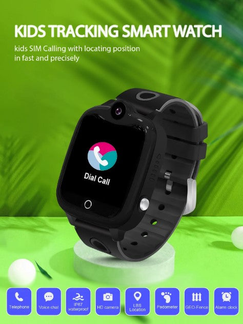 Spiky Ghoul 2G Calling Tracking - Smart Watch