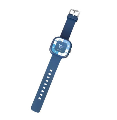 Spiky Square Analog Watch For Kids - Blue