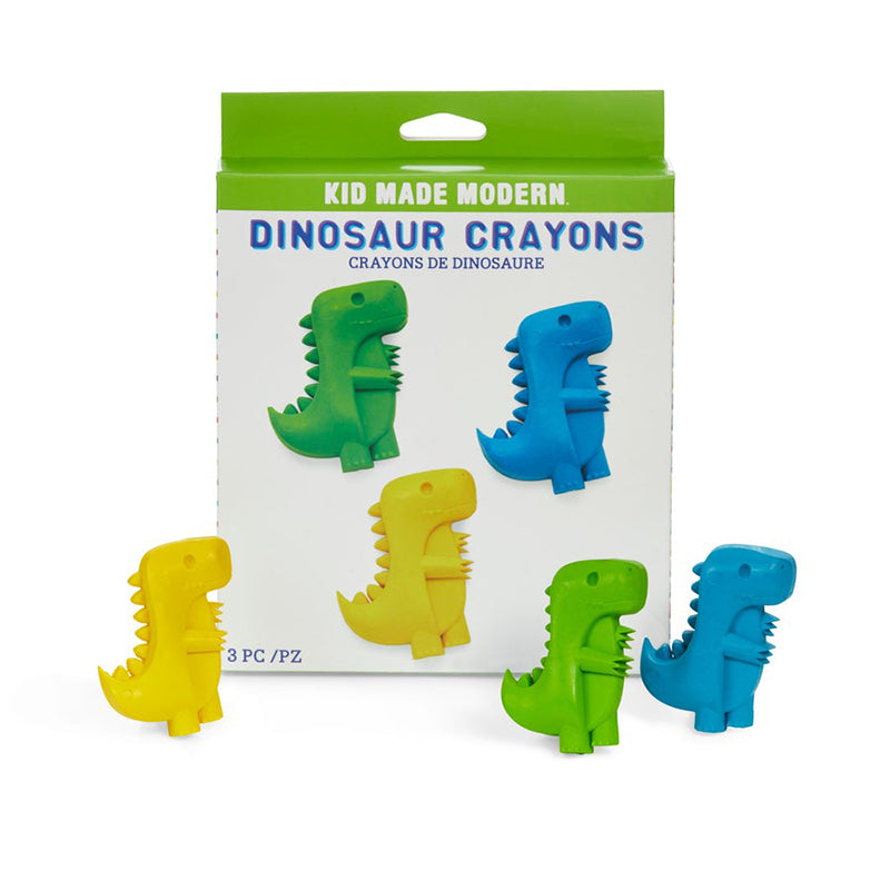Dinosaur Crayons (Set of 3) Kid Made Modern Krazy Caterpillar