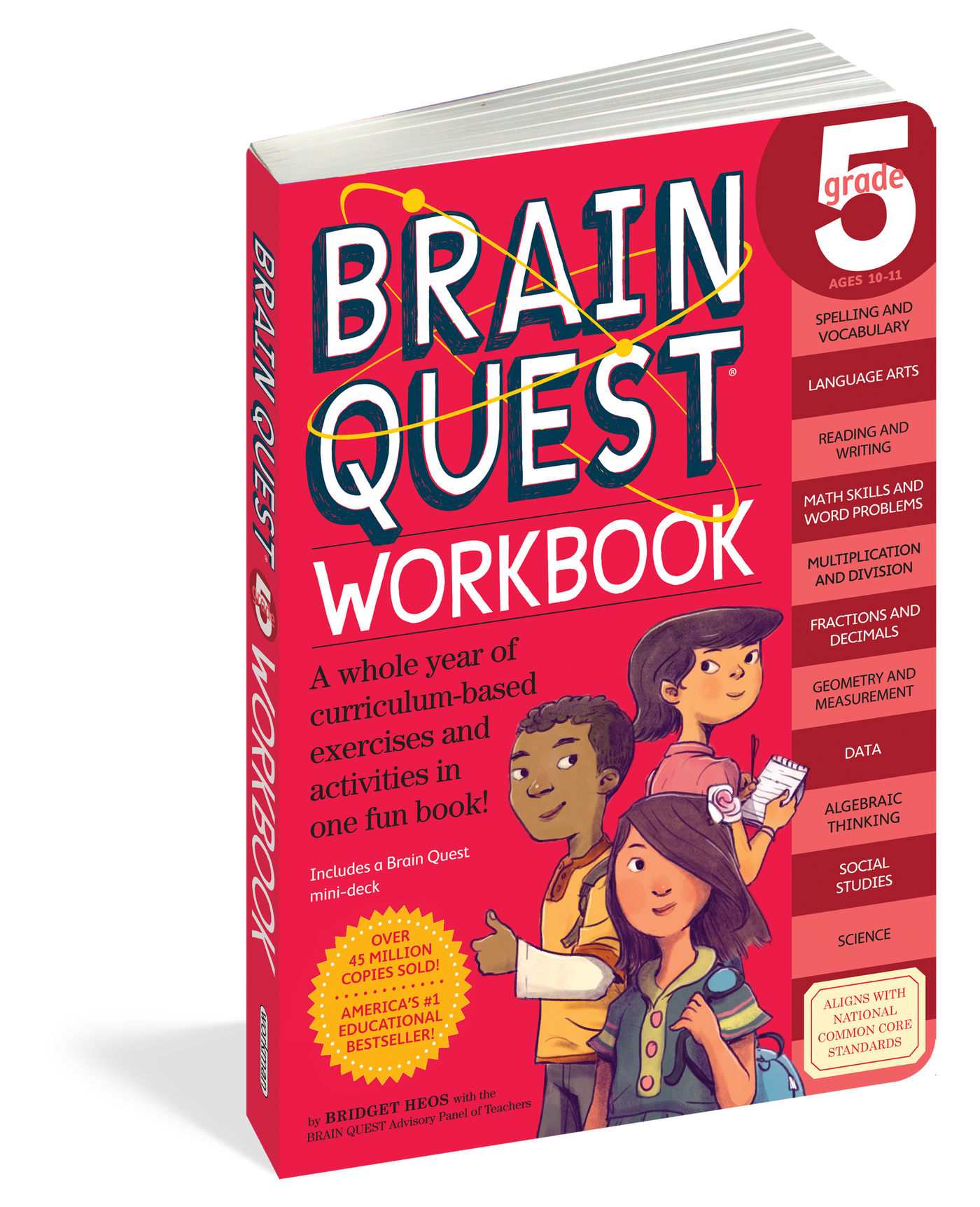 Brain Quest Workbook: 5th Grade - Paperback | Workman