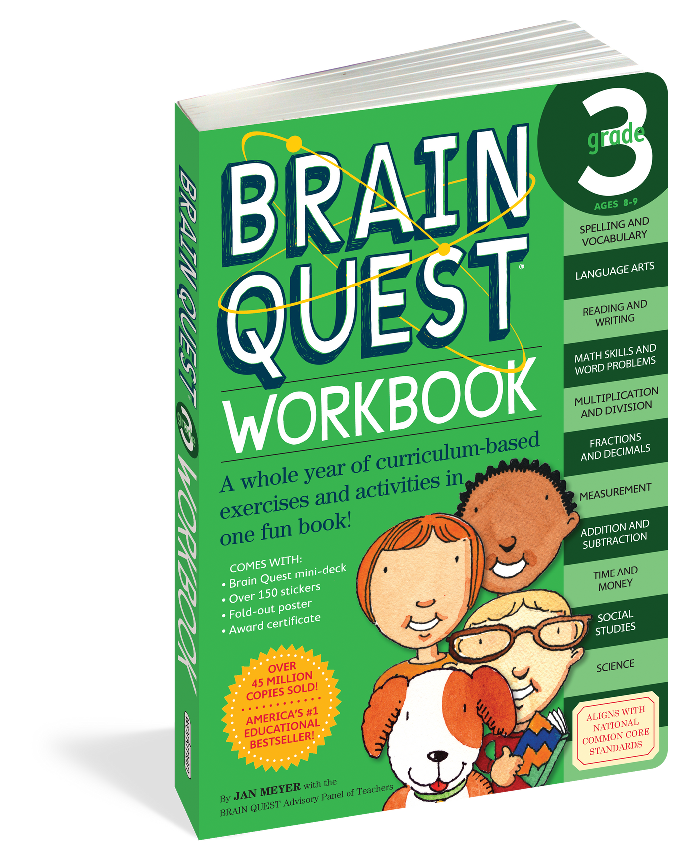Brain Quest Workbook: 3rd Grade - Paperback | Workman