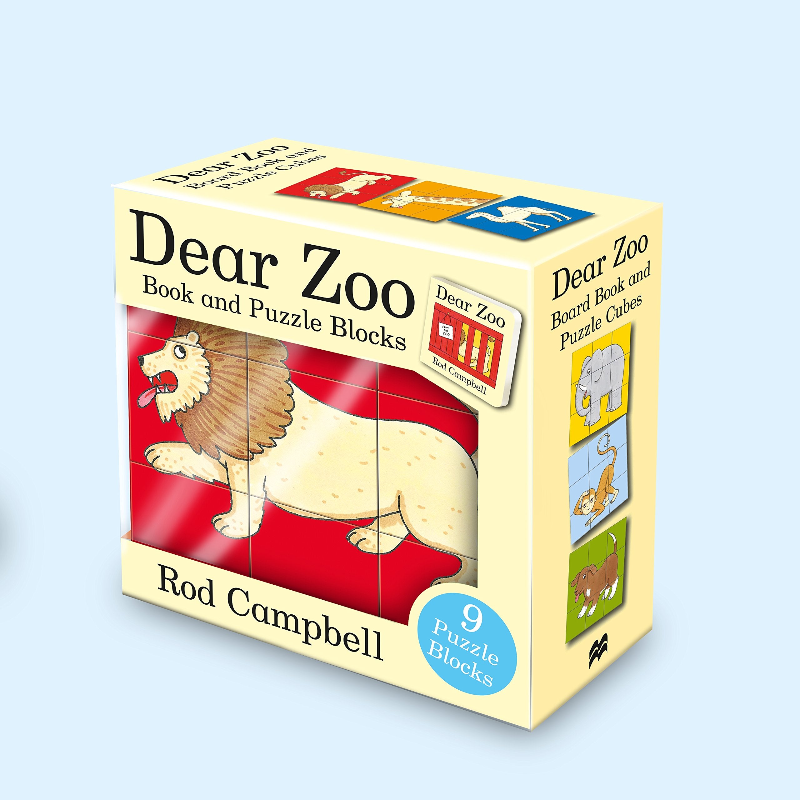 Dear Zoo: Book and Puzzle Blocks - Board Book | Rod Campbell Books ...