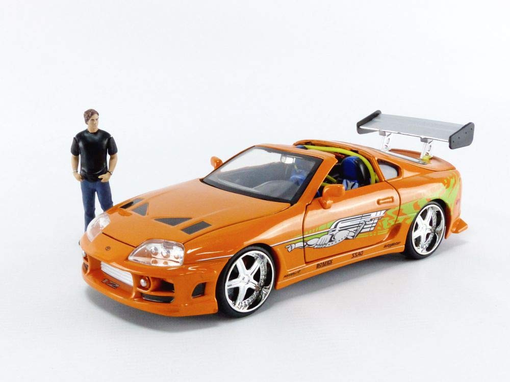 Brian & Toyota Supra- Fast & Furious (1:24 scale) | Jada Toys