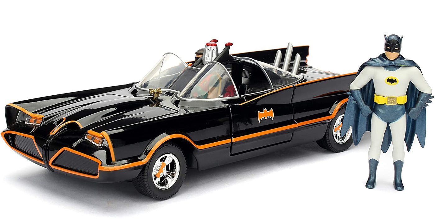 Classic Tv Series Batmobile & Batman (1:24 Scale) | Jada Toys