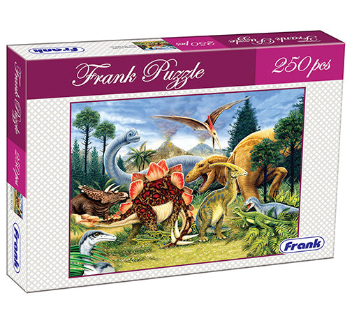 Dinosaur Country Jigsaw Puzzle - 250 PCS | Frank