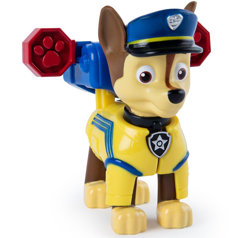 Action Pups Chase With 2 Clip on Backpacks | PAW Patrol