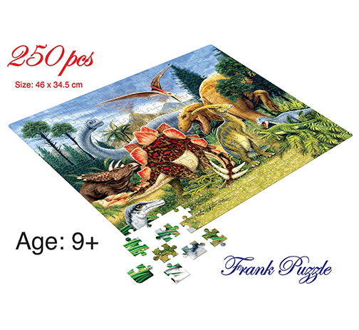 Dinosaur Country Jigsaw Puzzle - 250 PCS | Frank