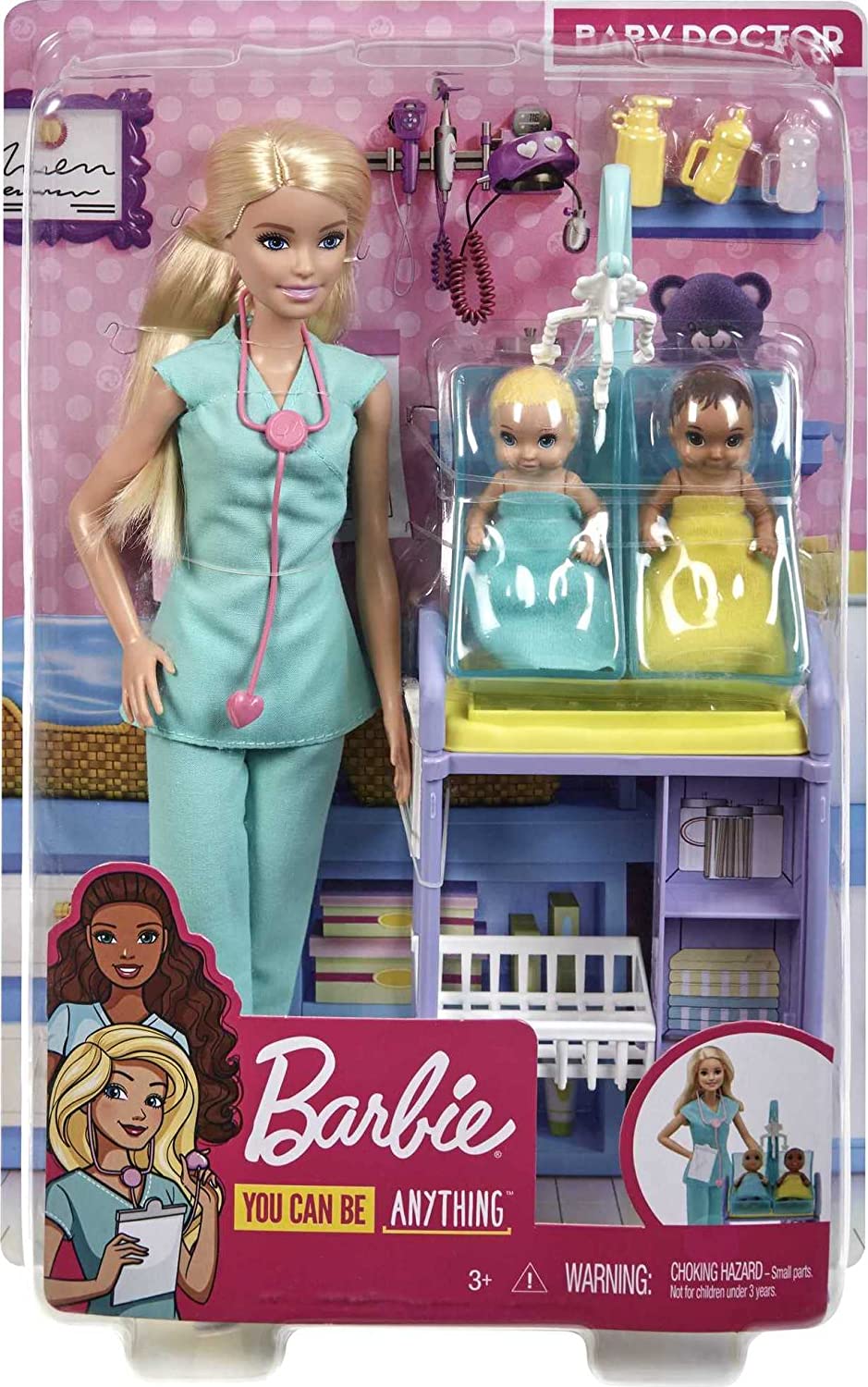 Careers Barbie: Baby Doctor Doll And Playset Barbie – Krazy