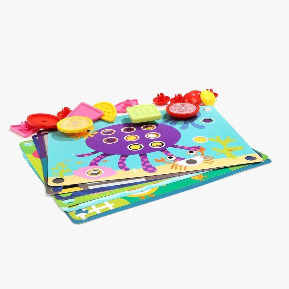8-in-1 Button Puzzle (42 Pcs) - Krazy Caterpillar 