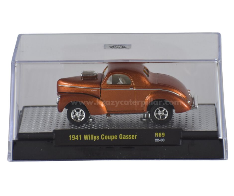1941 Willys Coupe Gasser Diecast Scale Model (1: 64) | M2 Machines
