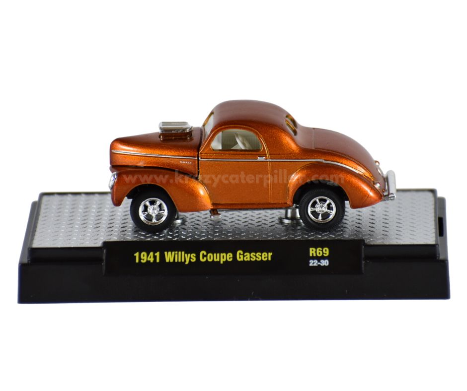 1941 Willys Coupe Gasser Diecast Scale Model (1: 64) | M2 Machines