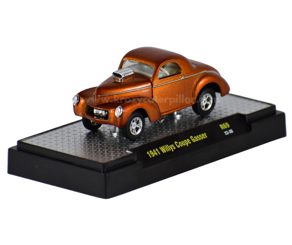 1941 Willys Coupe Gasser Diecast Scale Model (1: 64) M2 Machines