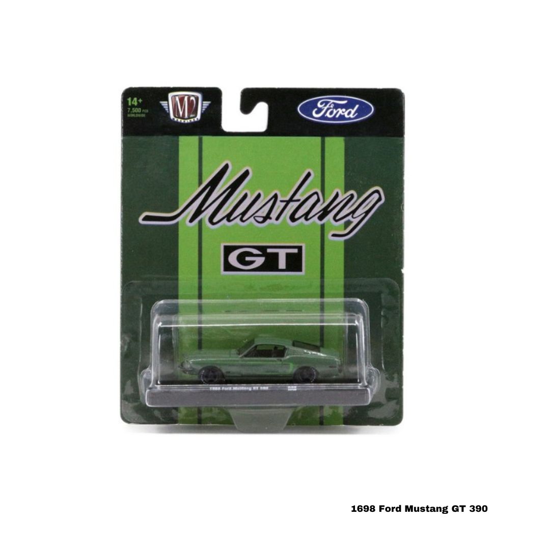 1968 Ford Mustang GT-390 Diecast Scale Model (1: 64) | M2 Machines
