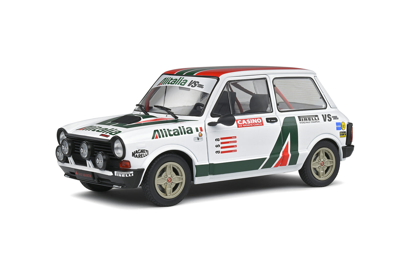 1980 Autobianchi Abarth A112 Rally Set 1:18 - Diecast Scale Model | Solido