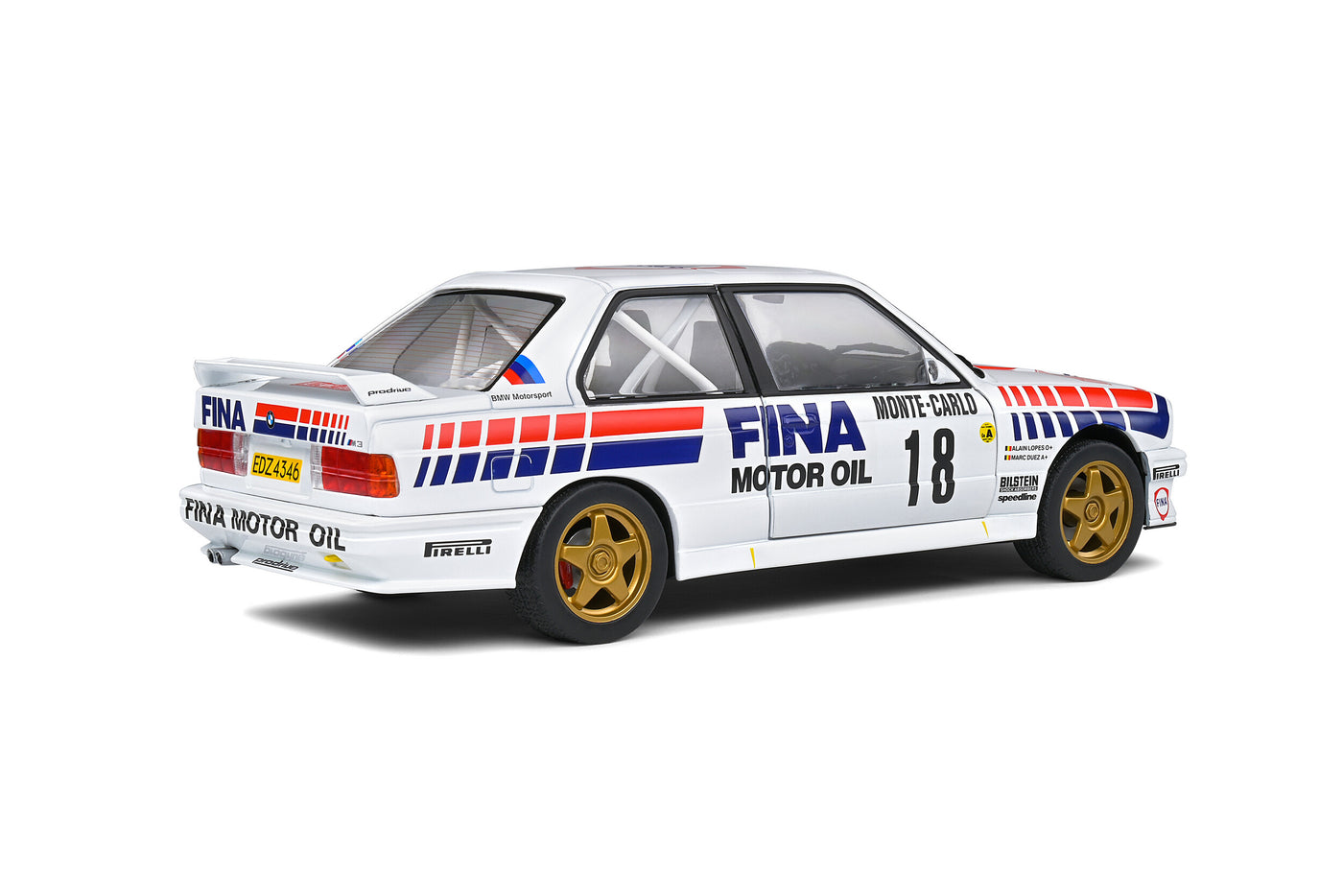 1989 BMW E30 M3 GR.A Rally Monte Carlo 1:18 Diecast Scale Model | Solido