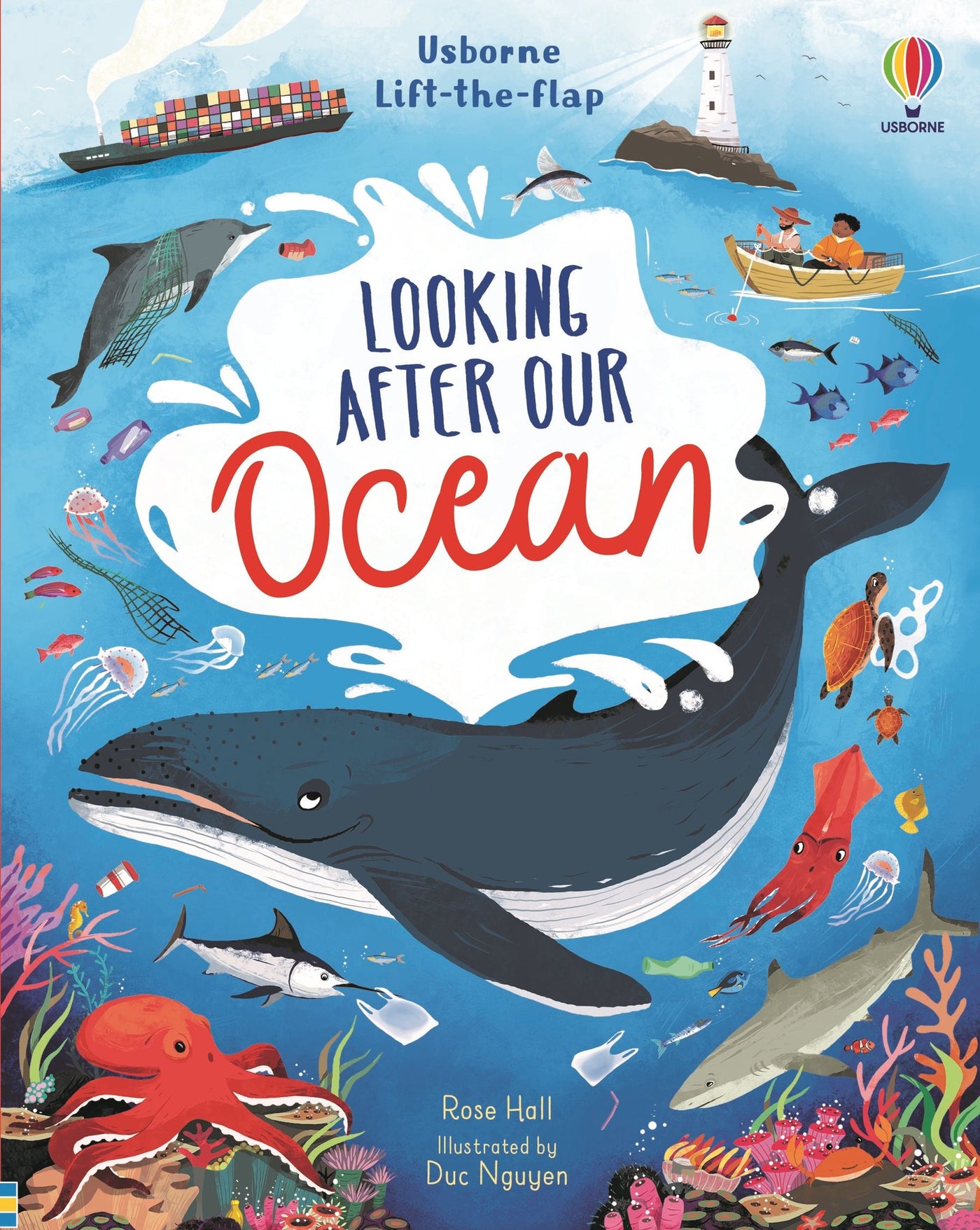 Lift-the-flap Looking After Our Ocean - Board Book | Usborne