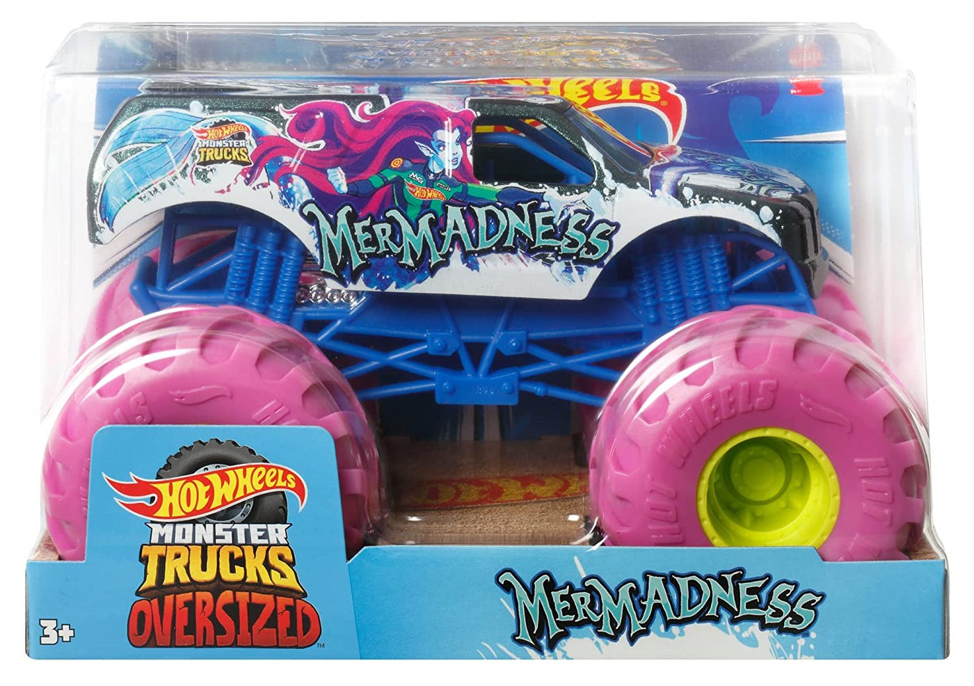 Monster Trucks: Mermadness - Oversized 1:24 Scale | Hot Wheels®
