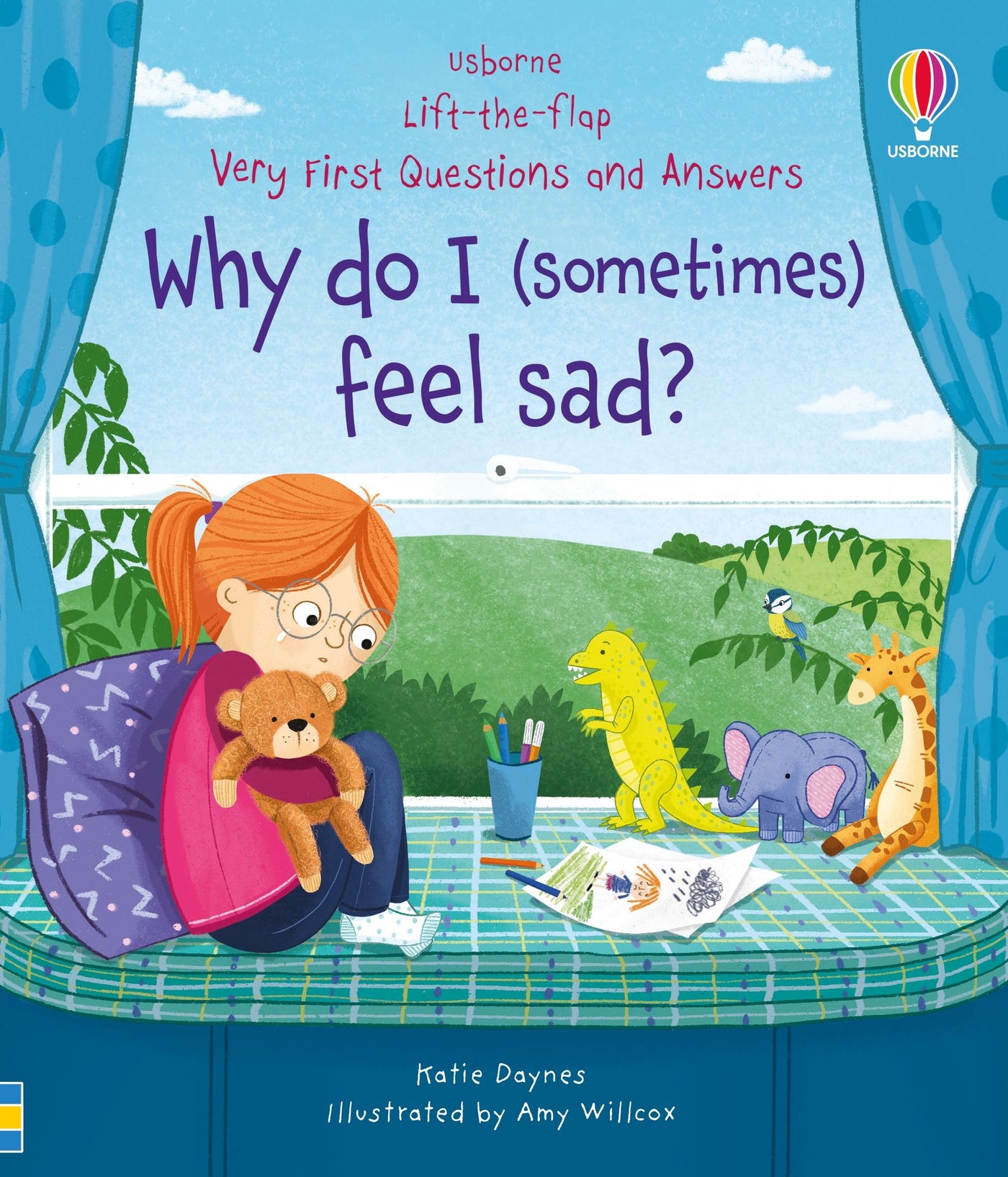 Very First Questions & Answers: Why do I (sometimes) feel sad? - Board Book | Usborne