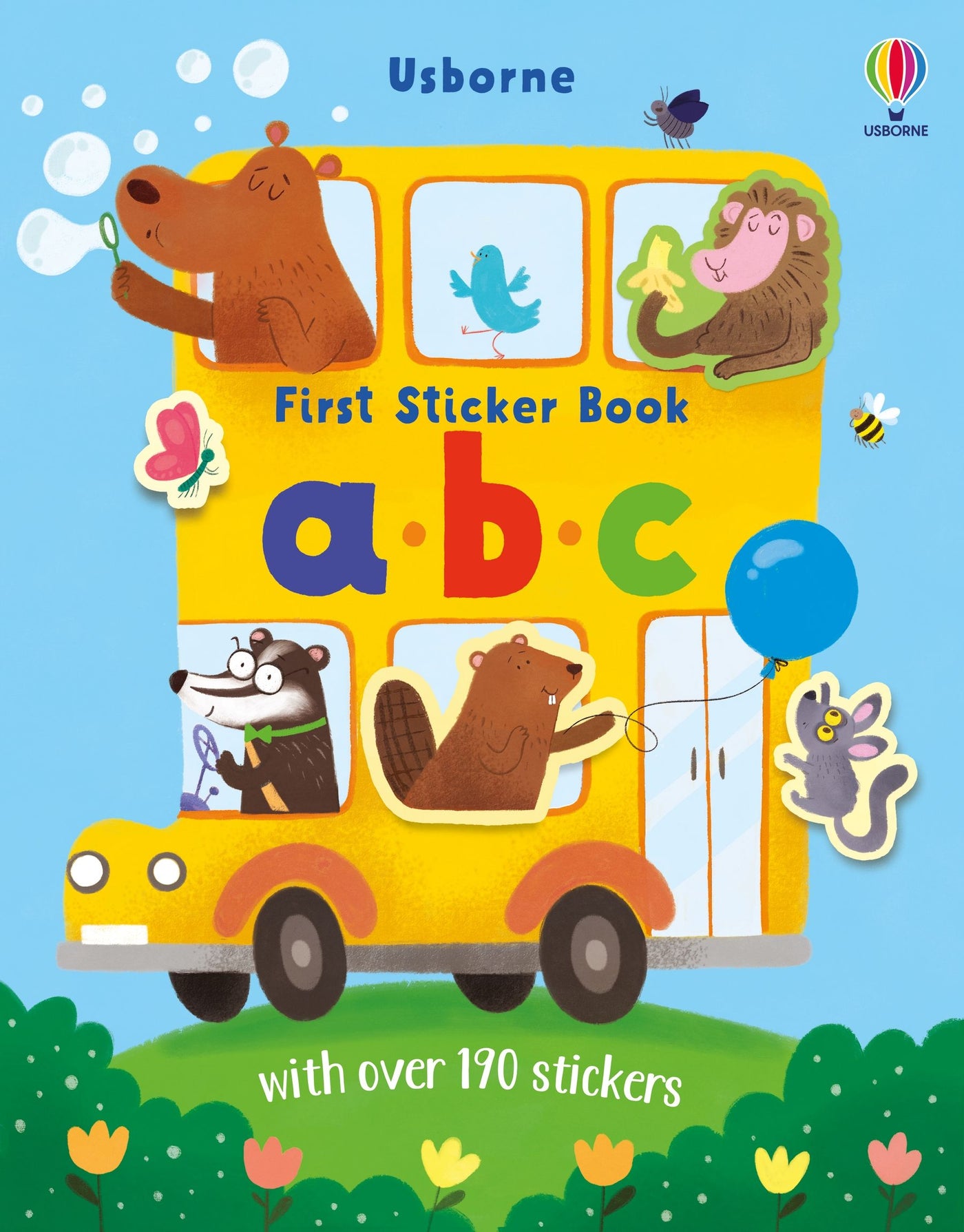 First Sticker Book abc - Paperback | Usborne